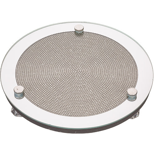 Elegant Round Glass for Candlesticks 24 cm (UK41084)