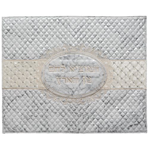 Leatherette Challah Cover 52*42 cm with Embroidery (UK66103)