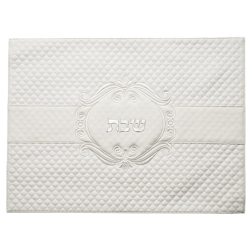 Faux Leather Challah Cover 44X59 cm with Embossed logo (UK66345)