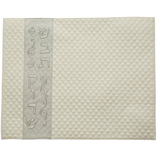 Faux Leather Challah Cover 42X52 cm with Embossed logo (UK66398)