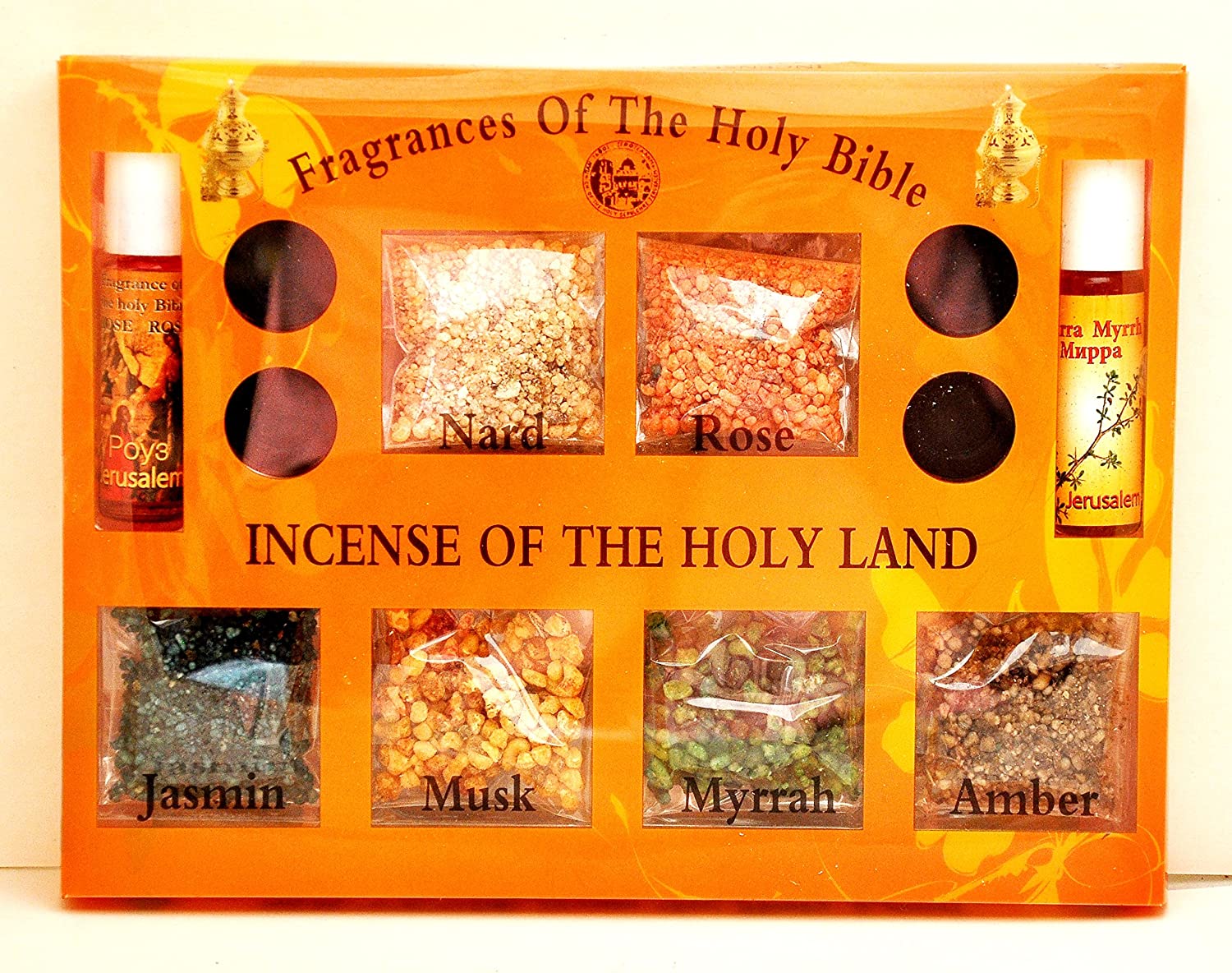 Fragrances of The Holy Bible Incense of The Holyland Jerusalem Spring