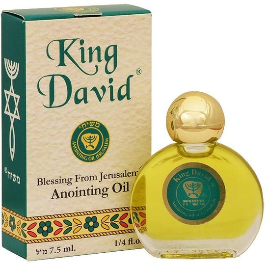 10 x King David Anointing Oil 7.5 ml From The Holyland Jerusalem