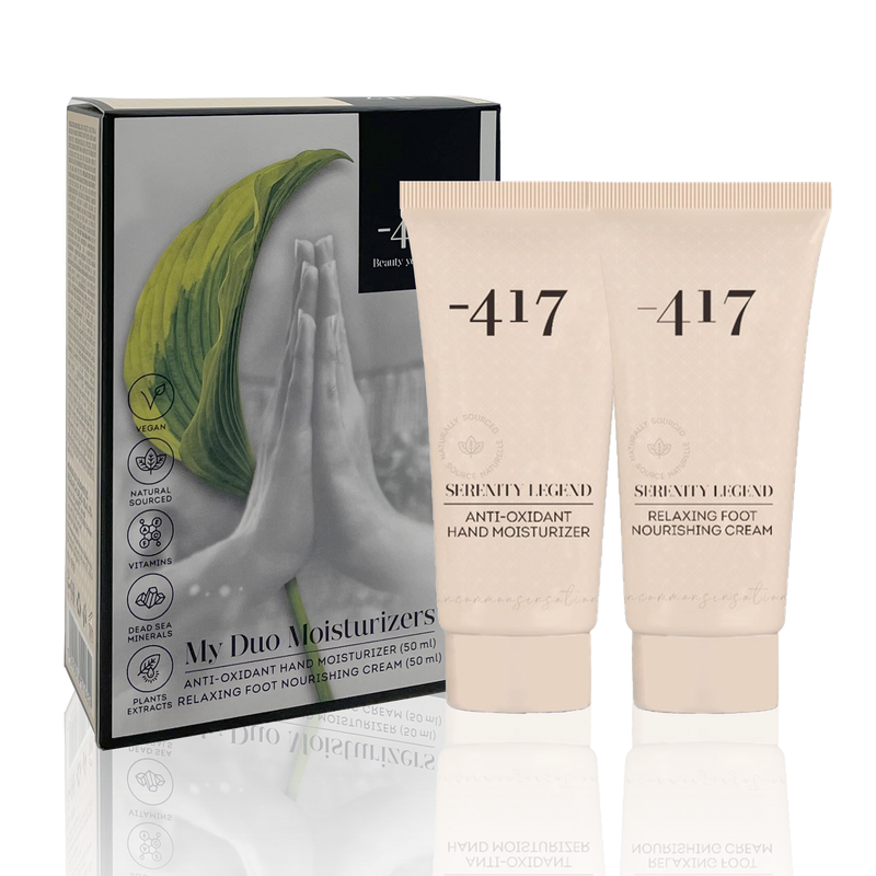 -417 Dead Sea Cosmetics | My Duo Moisturizers for Hands and Feet 100 ml
