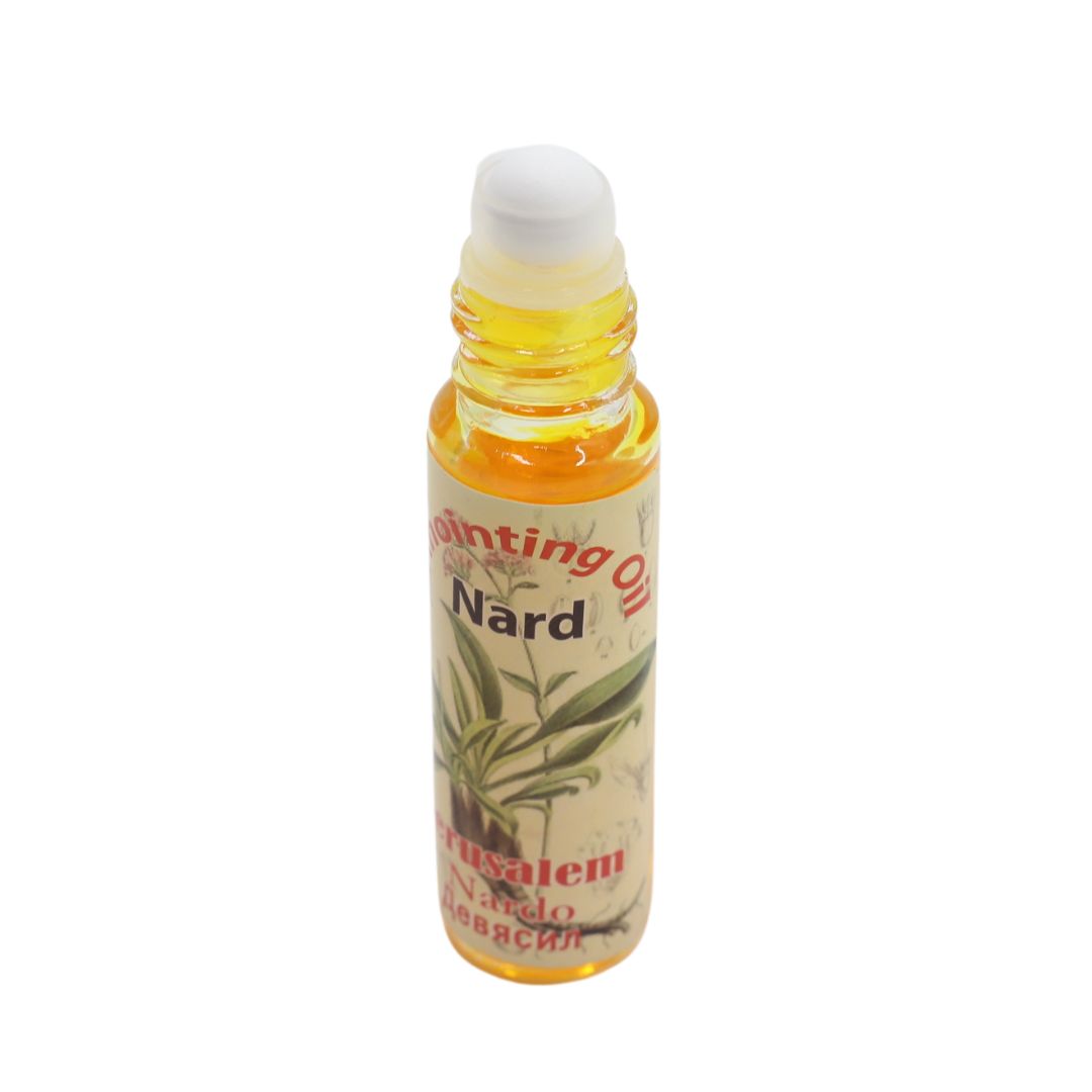 5 x Anointing Oil Nard 10 ml. Bottles Of The Holy Bible Jerusalem