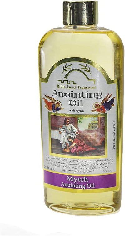 Lot of The 40 pcs mixed Bible land treasures 250 ml Anointing oils from the Holyland