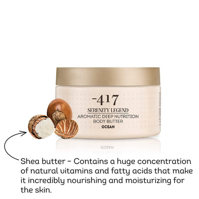 -417 Dead Sea Cosmetics Ocean Deep Nutrition Body Butter For Dry Skin