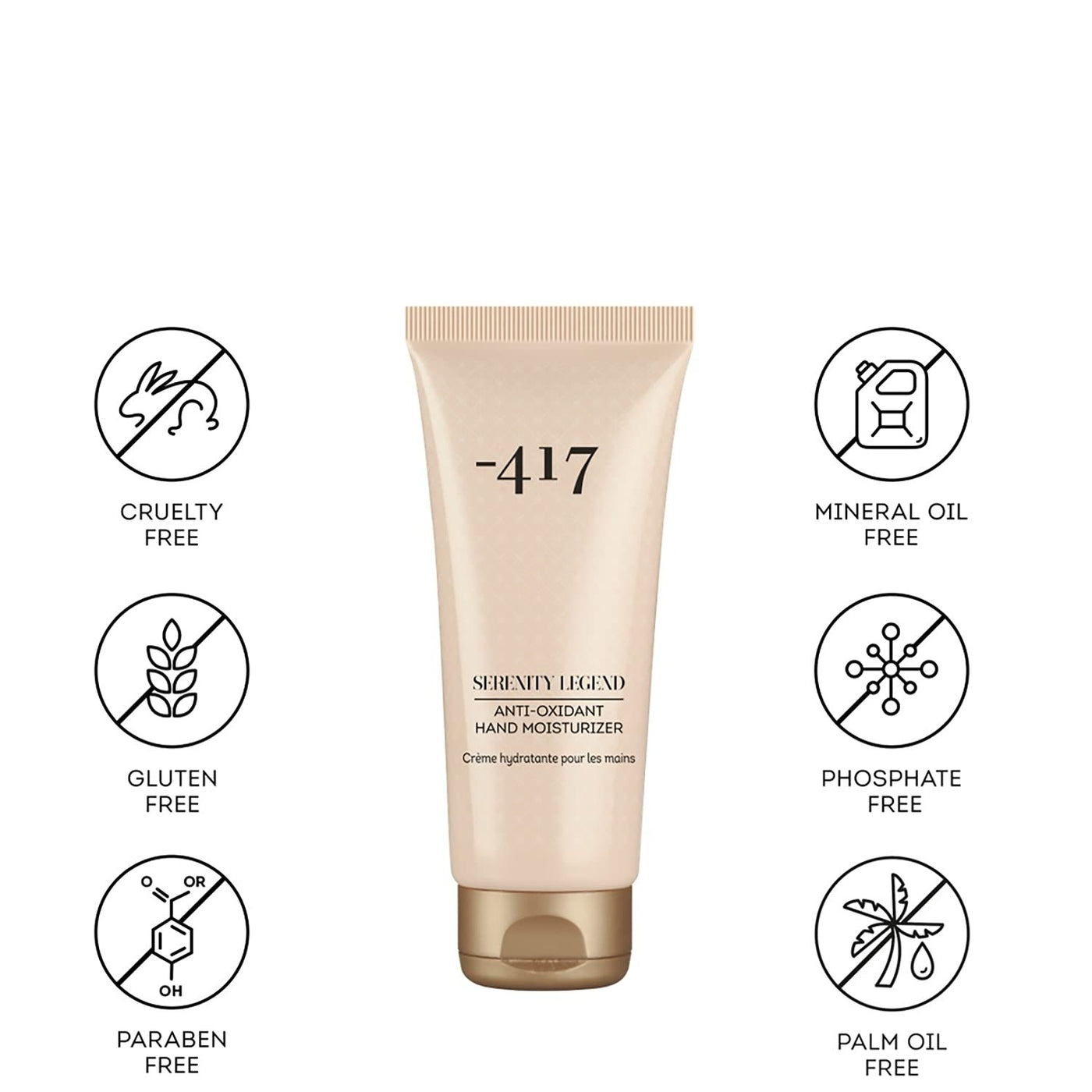 -417 Dead Sea Cosmetics Anti-Aging Hand Cream For Dry, Cracked Skin & Working Hands features Essential Vitamins & Oils From The Dead Sea, Intensive and Non-Greasy Hand Cream 3.4 oz.