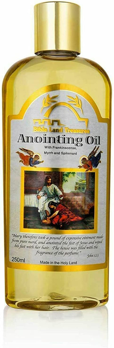 Lot of The 40 pcs mixed Bible land treasures 250 ml Anointing oils from the Holyland
