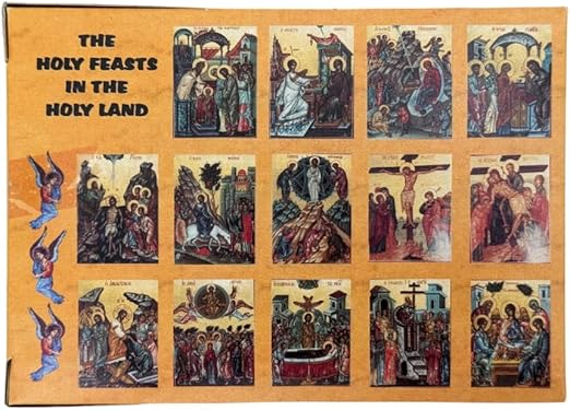 Blessing Kit rosary, Cross, Water, Holy Soil, anointing oil ,Incense Bottles From The Holy Land