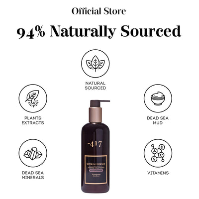 -417 Dead Sea Cosmetics Volumizing Mud Shampoo - Treat Scalp for Healthy Shiny Hair - Repair Sun Damage - with Avocado Oil and Vitamin E - Treating Dandruff & Perfect for Dry Scalp - 100% Vegan 11.83 0z