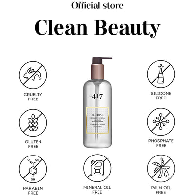 -417 Dead Sea Cosmetics Redefine Micellar & Mineral Cleanser & Make Up Remover - Powerful & Gentle Micellar Cleansing Water for All Skin Types - Perfect for Makeup Removal