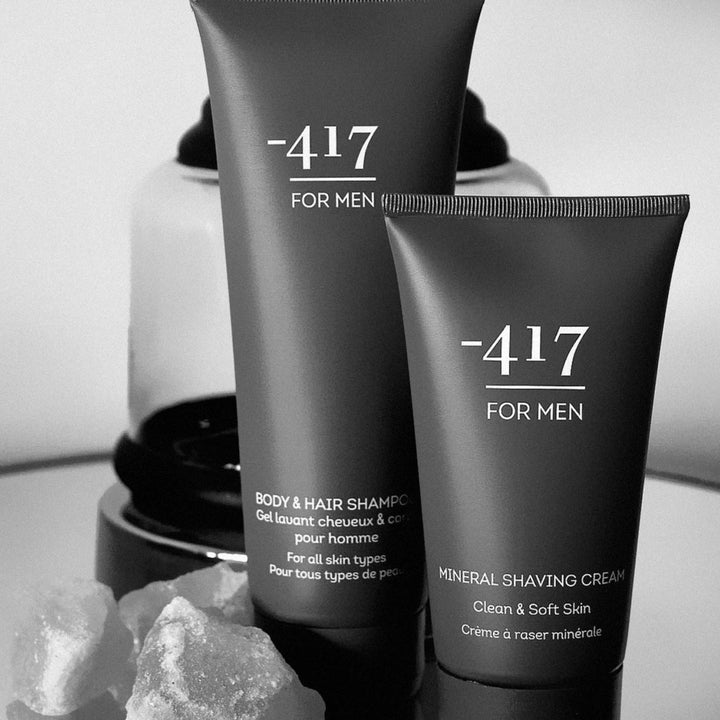 -417 Dead Sea Cosmetics Vegan Mineral Shaving Cream For Men for Close & Clean Shave With No Irritation - Suitable for All Skin Types 3.38 oz