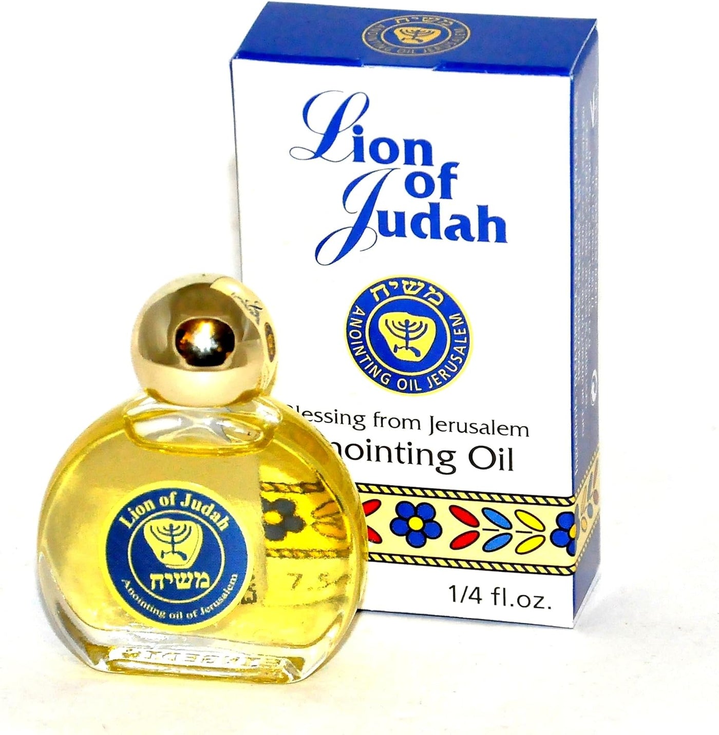 10 x Lion of Judah Anointing Oil 7.5 ml. - 0.25 oz EG