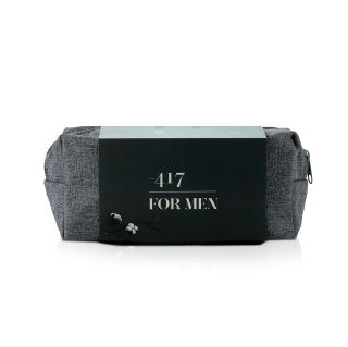 FOR MEN Skincare Essentials Kit – Refreshed Packaging in Charcoal Pouch