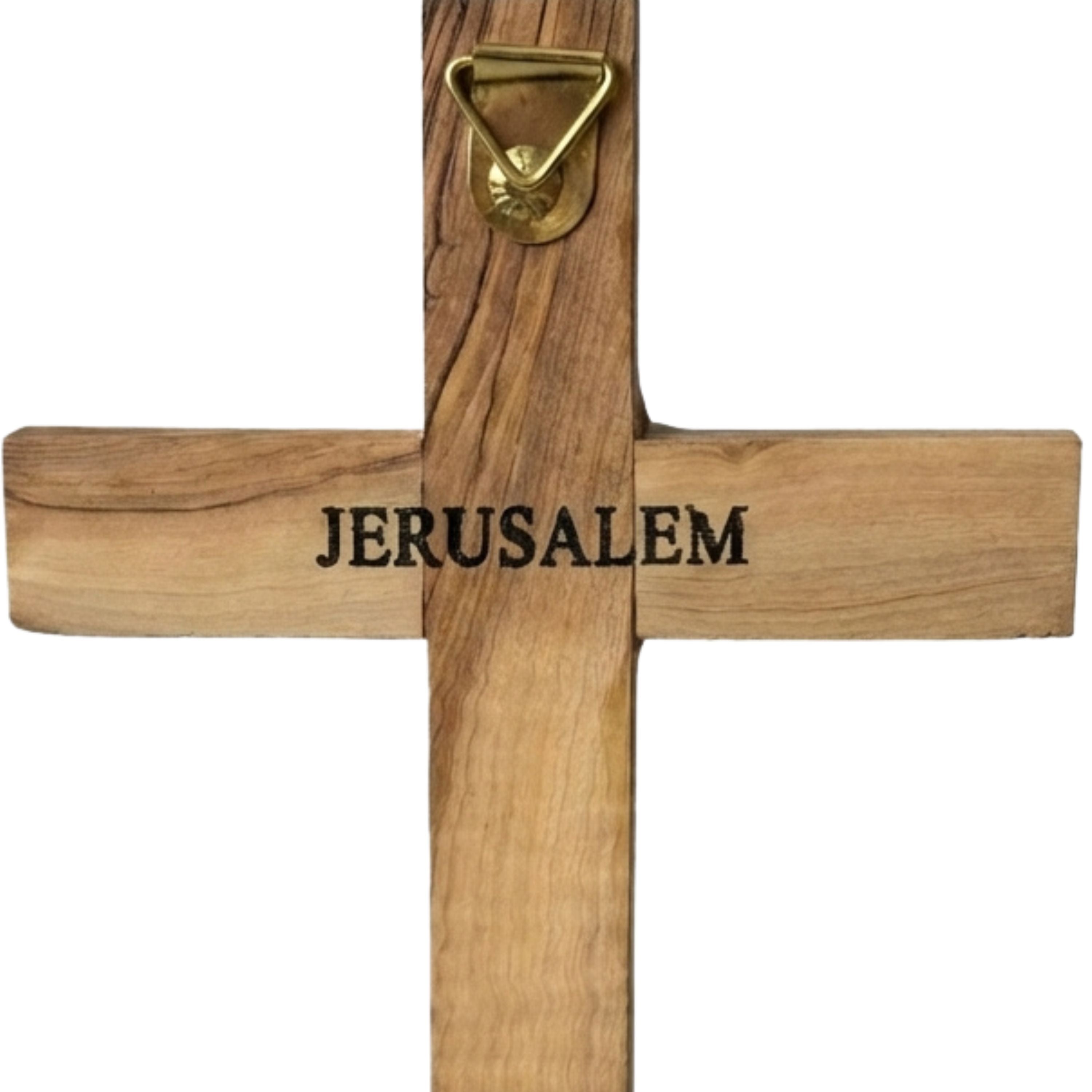 Jerusalem Olive Wood Cross | Christianity – Spring Nahal