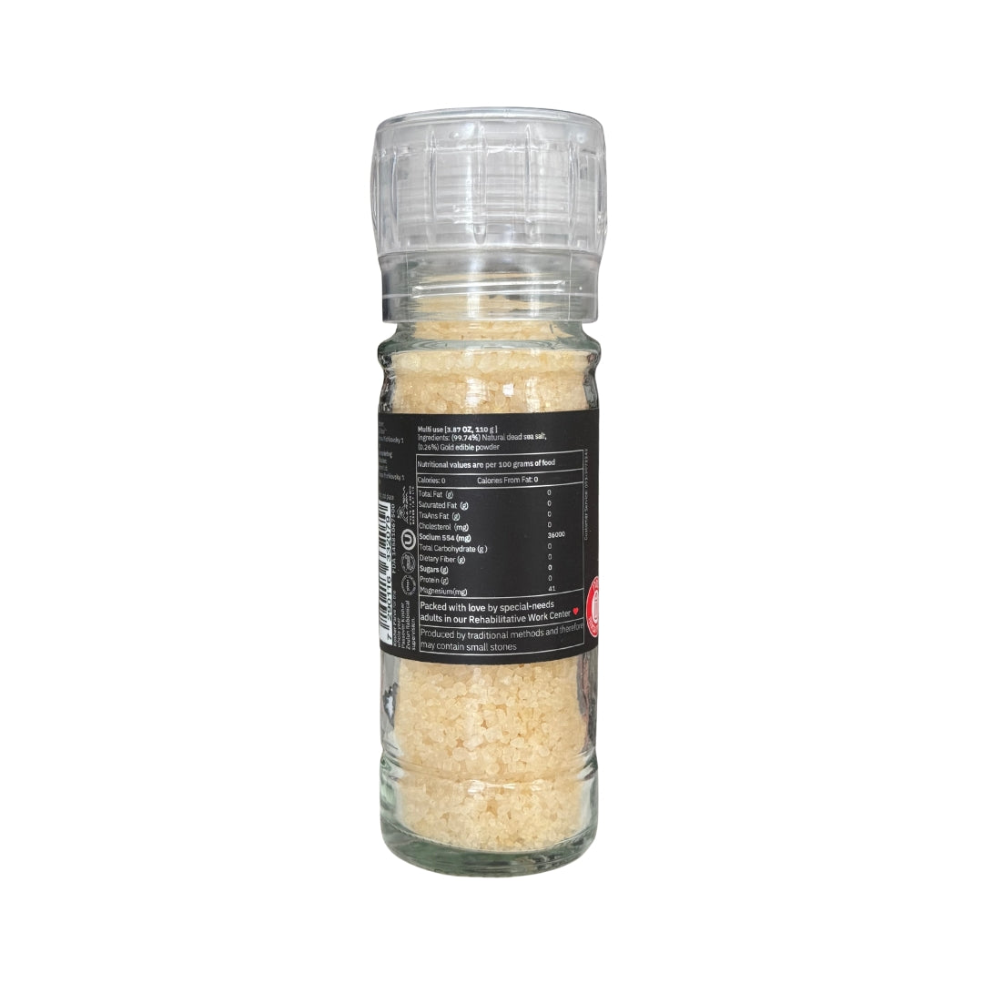 Platinum Salt From The Dead Sea 3.87 oz / 110 grams
