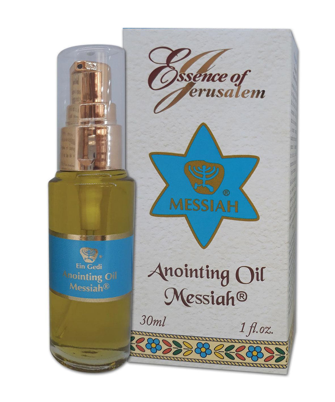 Essence of Jerusalem Anointing Oil 30ml. From the Holyland