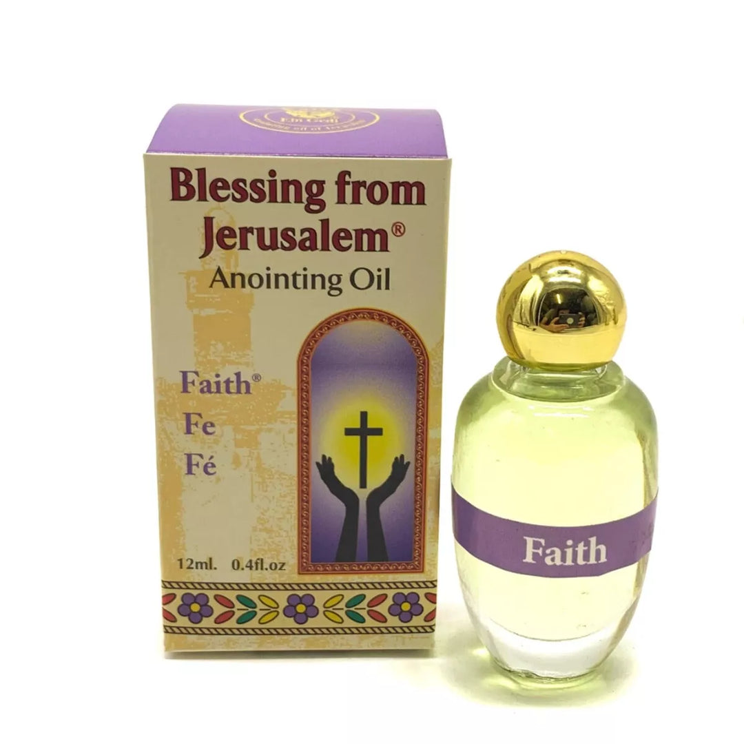 Faith Anointing Oil 12 ml - 0.4oz from Holyland