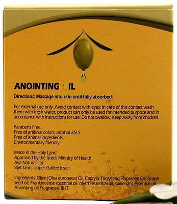 Two Bottles Frankincense Myrrh & Spikenard Anointing Oil 10 ml - 0.34 fl.oz - Spring Nahal