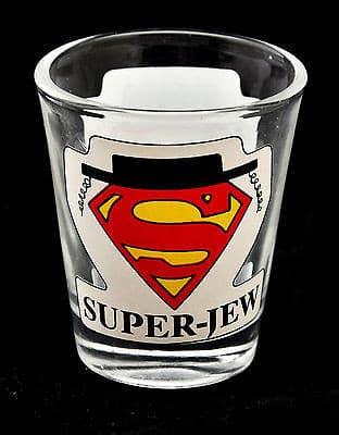 10 x Alcohol shot glass ''Super - Jew''.