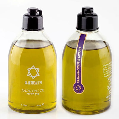 USA Stock - The New Jerusalem Anointing Oil Hand - Crafted from The Messiah's Holy Land - Pure Natural Ingredients Essential Oil - Temple Incense, Ceremony, Spiritual Use