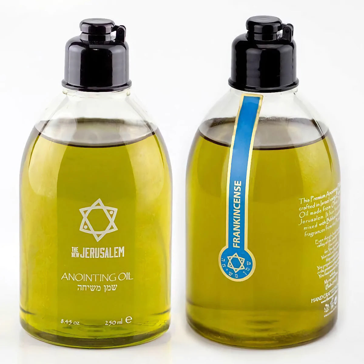 USA Stock - The New Jerusalem Anointing Oil Hand - Crafted from The Messiah's Holy Land - Pure Natural Ingredients Essential Oil - Temple Incense, Ceremony, Spiritual Use