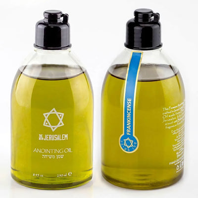 USA Stock - The New Jerusalem Anointing Oil Hand - Crafted from The Messiah's Holy Land - Pure Natural Ingredients Essential Oil - Temple Incense, Ceremony, Spiritual Use
