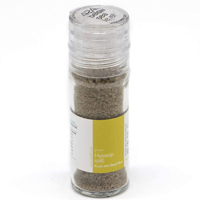 Hyssop kosher Salt From The Dead Sea 3.87 oz / 110 gram