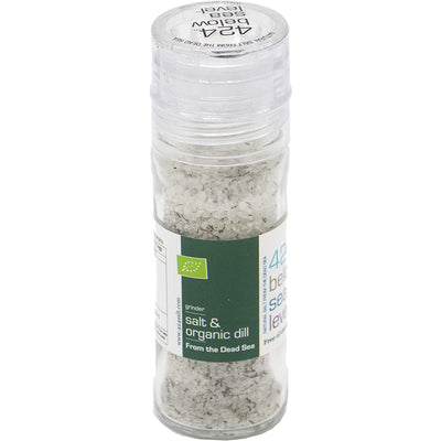 Salt and Organic Dill Gourmet Salt Collection From The Dead Sea 3.87 oz / 110 gr