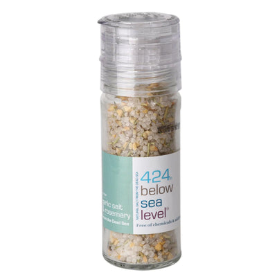 Garlic Salt With Rosemary Gourmet Salt From The Dead Sea 3.87 oz / 110 grams
