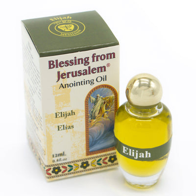 Elijah Anointing Oil 12 ml - 0.4oz from Holyland Jerusalem