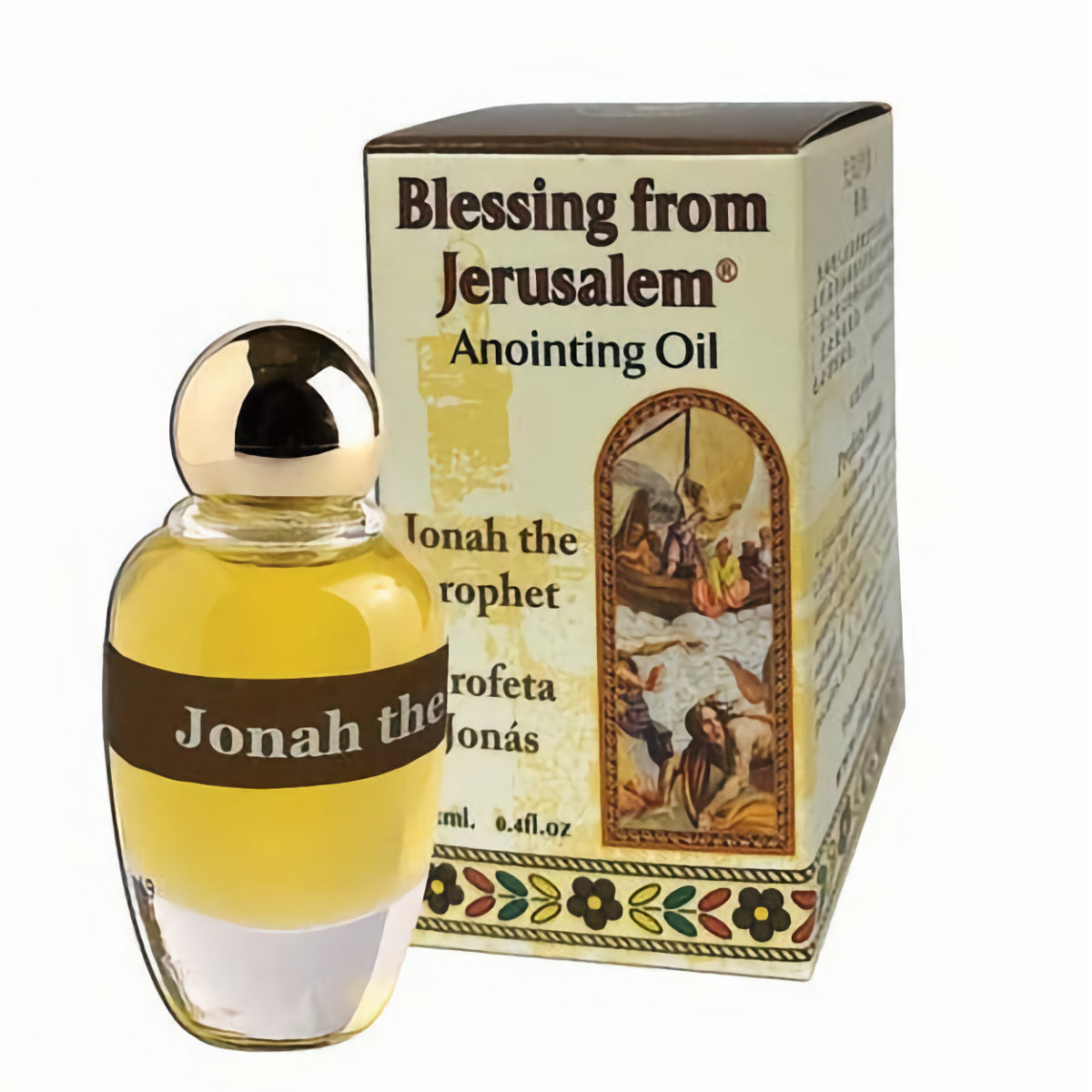 Anointing Oil - Jonah the Prophet Blessing From Jerusalem 12 ml - 0.4 fl. oz