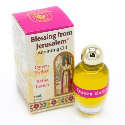 Anointing Oil Queen Esther 12 ml. - 0.4oz from the Holyland Ein Gedi