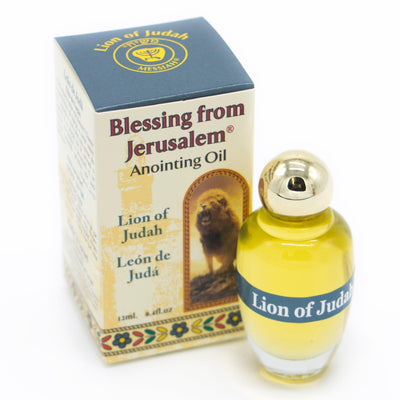 Lion of Judah Anointing Oil 12 ml - 0.4 oz from Holyland Jerusalem