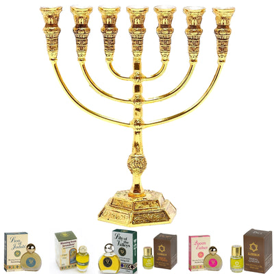 Spring Nahal Church Deal - Embrace Divine Essence: Anointing Oils, Menorahs, and Perfumes from the Holy Land