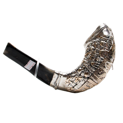 Authentic Shofar - Silver 925 Polished 27cm