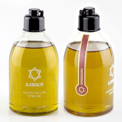 USA Stock - The New Jerusalem Anointing Oil Hand - Crafted from The Messiah's Holy Land - Pure Natural Ingredients Essential Oil - Temple Incense, Ceremony, Spiritual Use