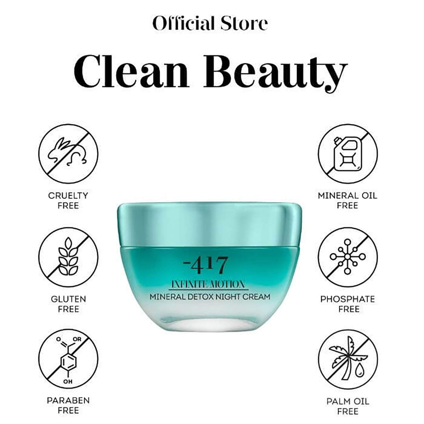 -417 Dead Sea Cosmetics MINERAL AQUA SOOTHING EYE CREAM