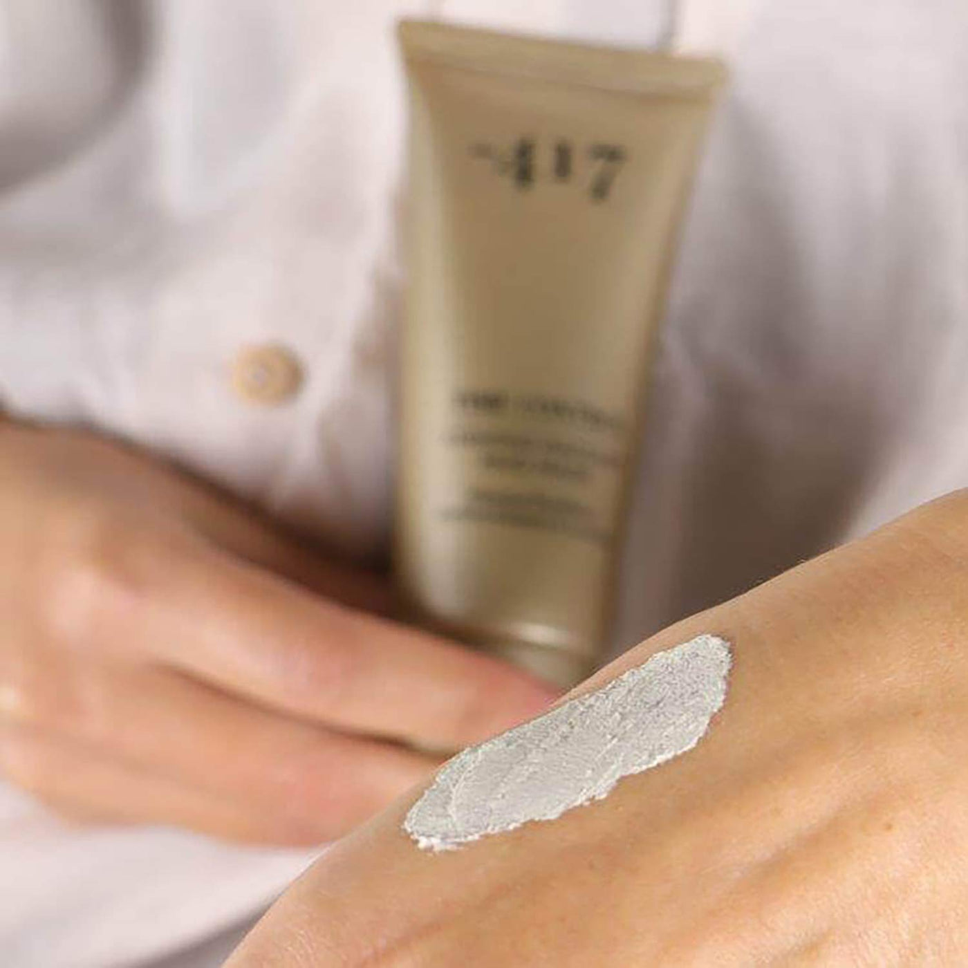 -417 Dead Sea Cosmetics Firming Time Control Mud Mask - 2 in 1 Exfoliating & Nourishing Mud Mask