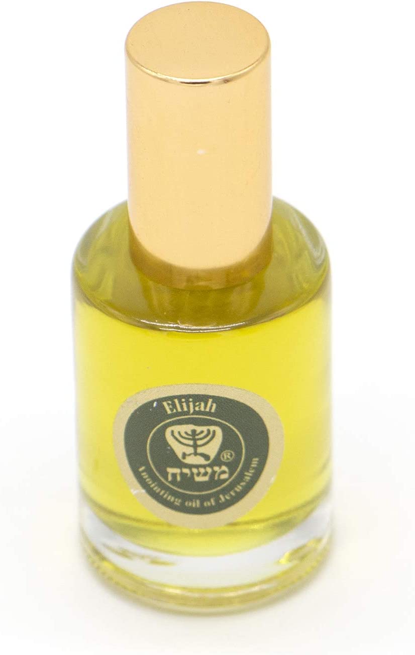 Gold Anointing Oil Elijah 12ml/0.4 from The Holyland Jerusalem - Limited Edition