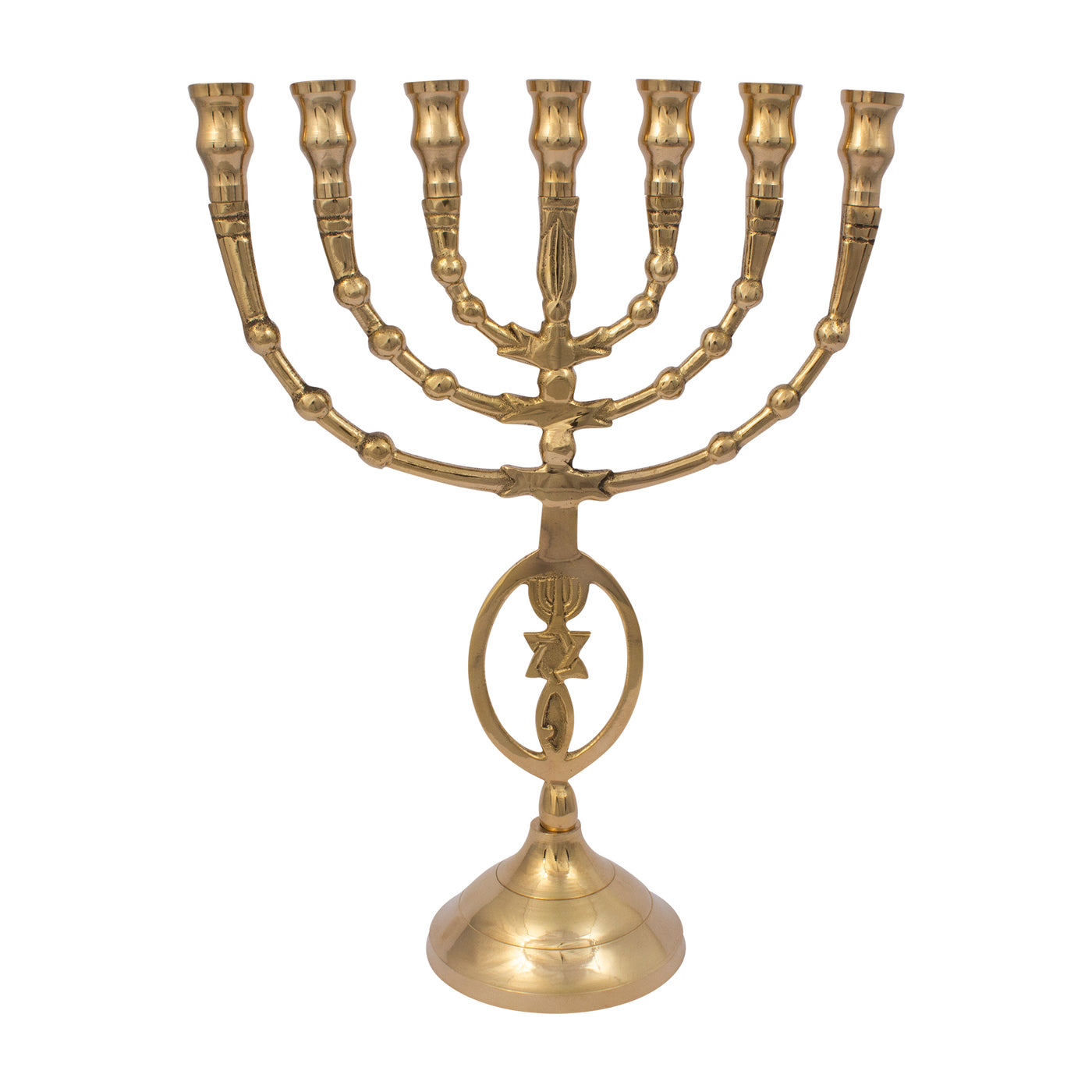 Salomon's Menorah candleholder  from The holy Land Jerusalem 25 cm - 9.84 inch