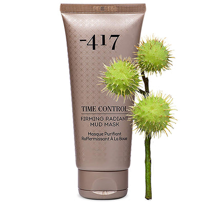 -417 Dead Sea Cosmetics Firming Time Control Mud Mask - 2 in 1 Exfoliating & Nourishing Mud Mask
