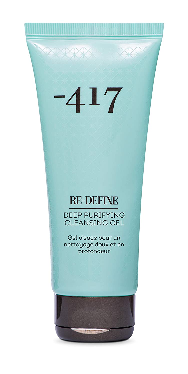 -417 Dead Sea Cosmetics Redefine Deep Purifying Cleansing Gel - Natural - Gentle Face Wash that Purifies, Cleanses & Removes Makeup