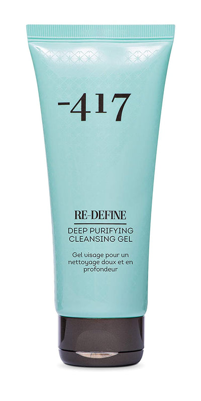 -417 Dead Sea Cosmetics Redefine Deep Purifying Cleansing Gel - Natural - Gentle Face Wash that Purifies, Cleanses & Removes Makeup