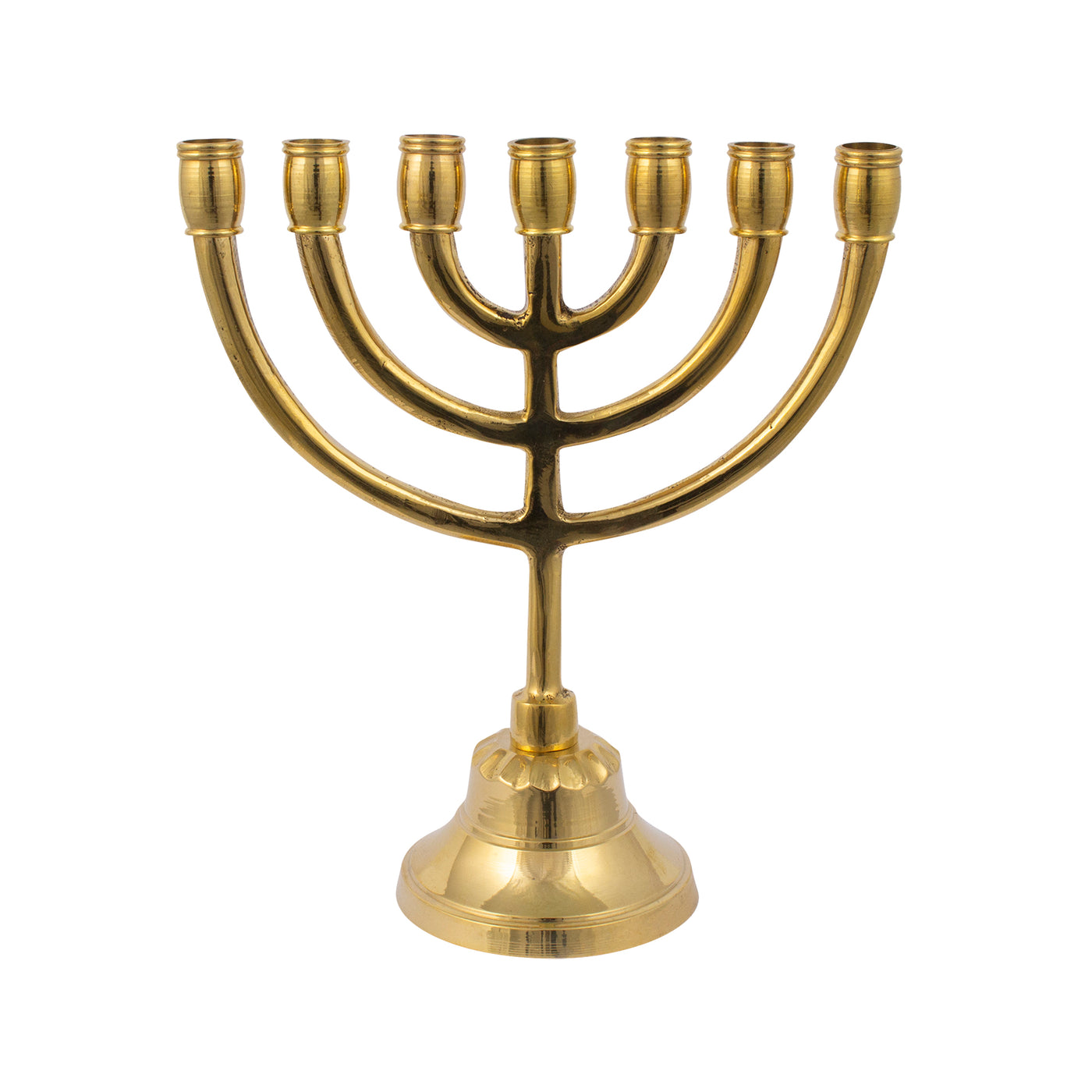 Authentic Gold Plated Menorah 6″ / 15cm