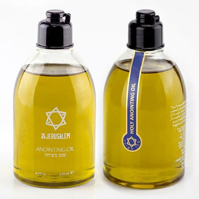 USA Stock - The New Jerusalem Anointing Oil Hand - Crafted from The Messiah's Holy Land - Pure Natural Ingredients Essential Oil - Temple Incense, Ceremony, Spiritual Use