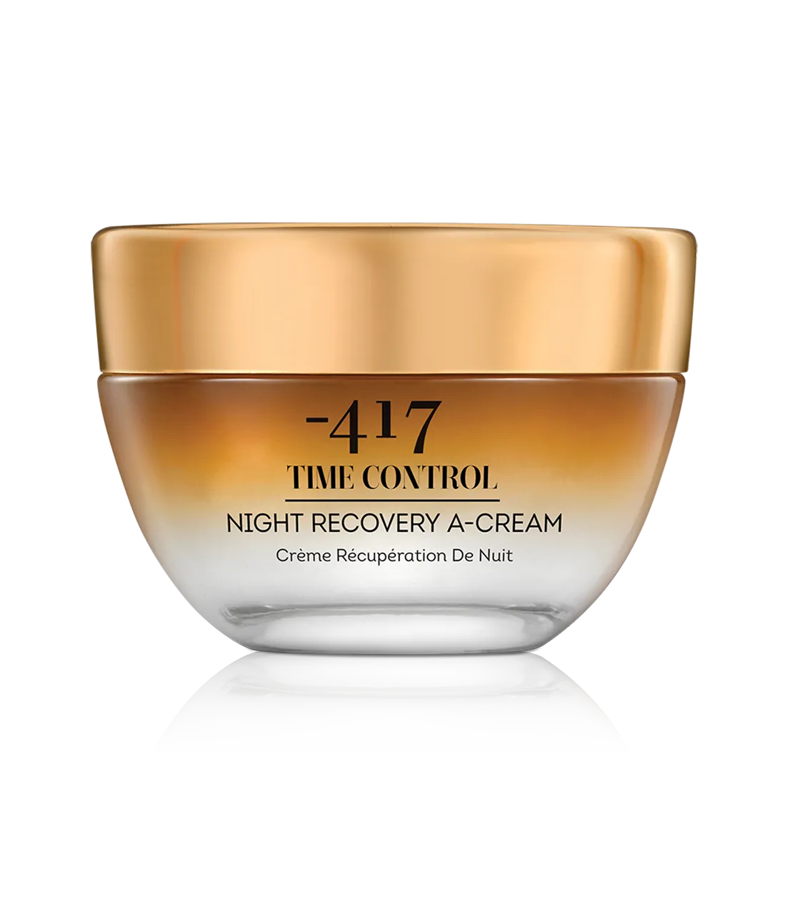 -417 Dead Sea Time Control Night Recovery Cream & Face Moisturizer, Wrinkle Recovery Anti-Aging