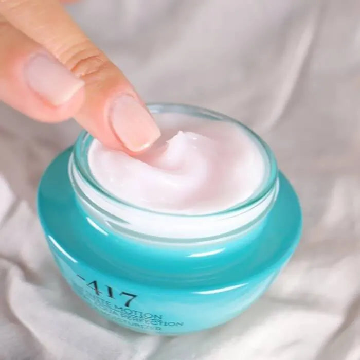 -417 Dead Sea Cosmetics Mineral Aqua Face Moisturizer for Normal to Dry Skin - 1.7 oz