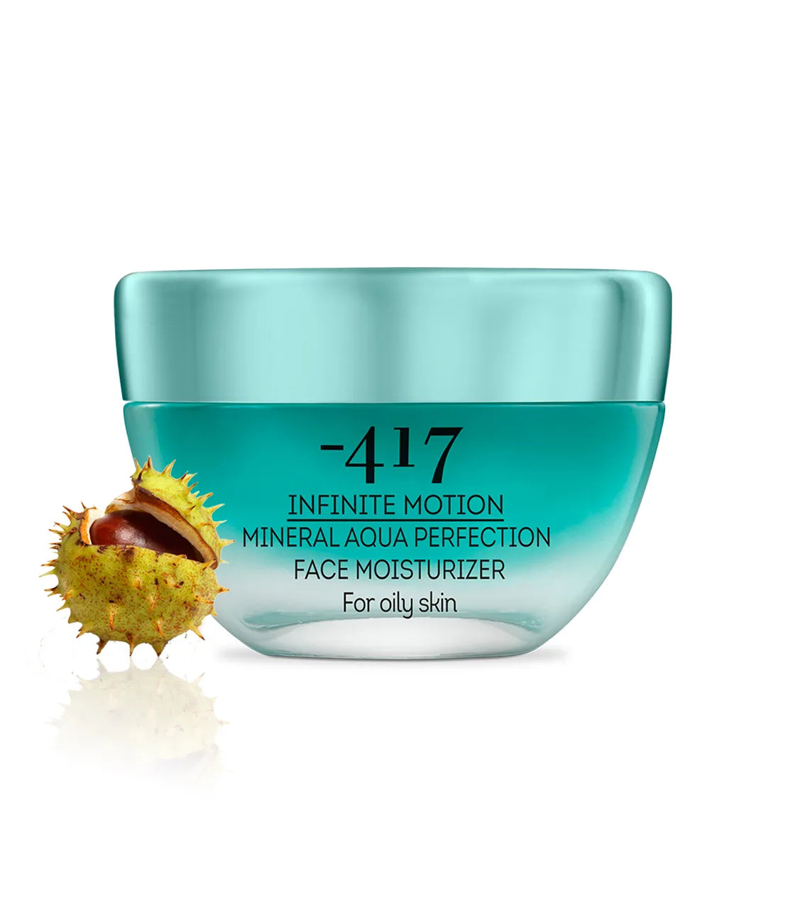 -417 Dead Sea Cosmetics Mineral Aqua Face Moisturizer with Jojoba Seed Oil, Shea Butter -1.7 oz