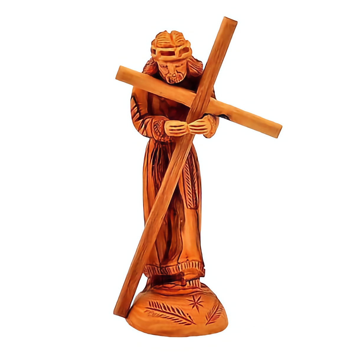 Jesus Christ sculpture Made in Olive wood Holyland